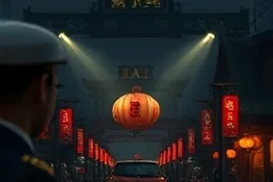《回声实验》科幻短剧封面，声波环形装置