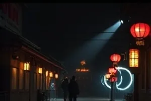 《纸上的城》剧情片封面，手绘城市剖面图